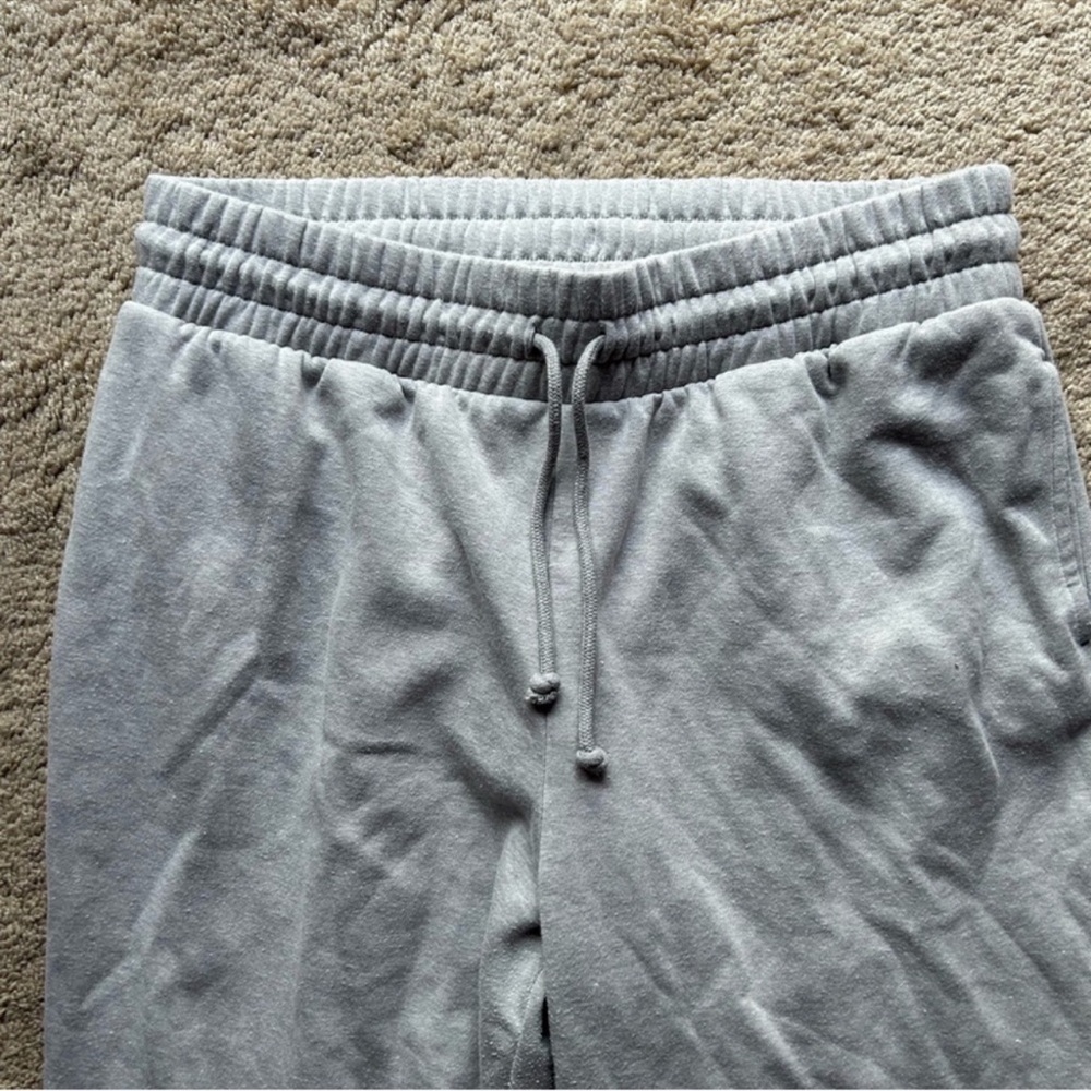 Women’s Solid Grey Sweatpants - image 2